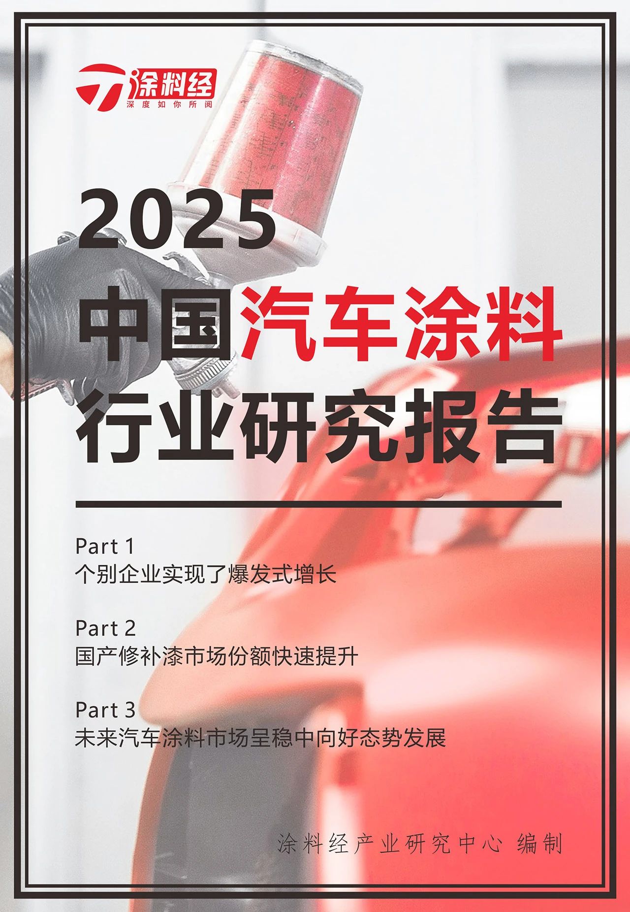 读懂产业丨2025中国汽车涂料行业研究报告：个别企业实现爆发式增长