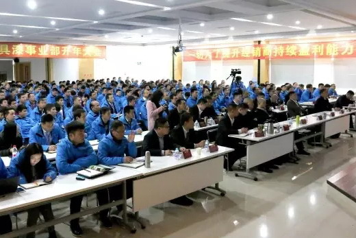 爆发团队竞争力，嘉宝莉家具漆2017开年大吉！