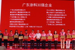 广东涂协30周年表彰大会，大宝漆荣获3项大奖