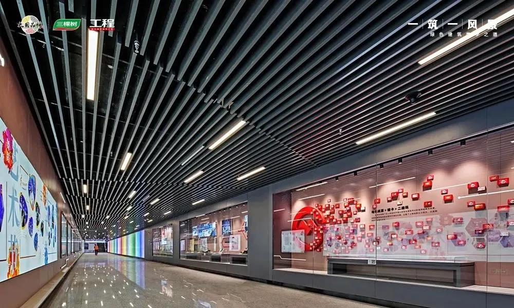 三棵树为上海地铁15号线独家供应水性釉面涂料，以及过半无机涂料